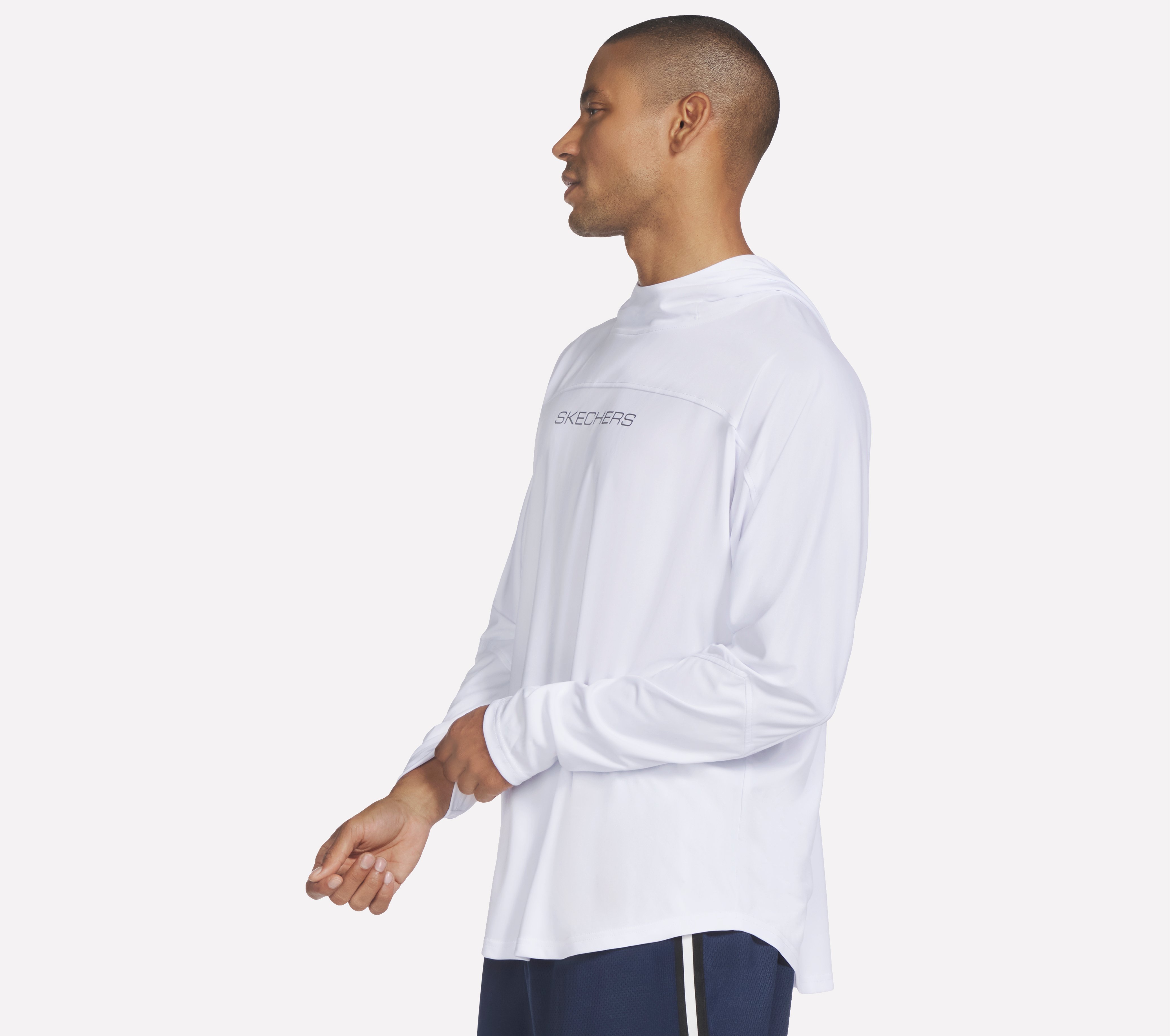 Hoops Long Sleeve Hoodie 6 Hoops Long Sleeve Hoodie
