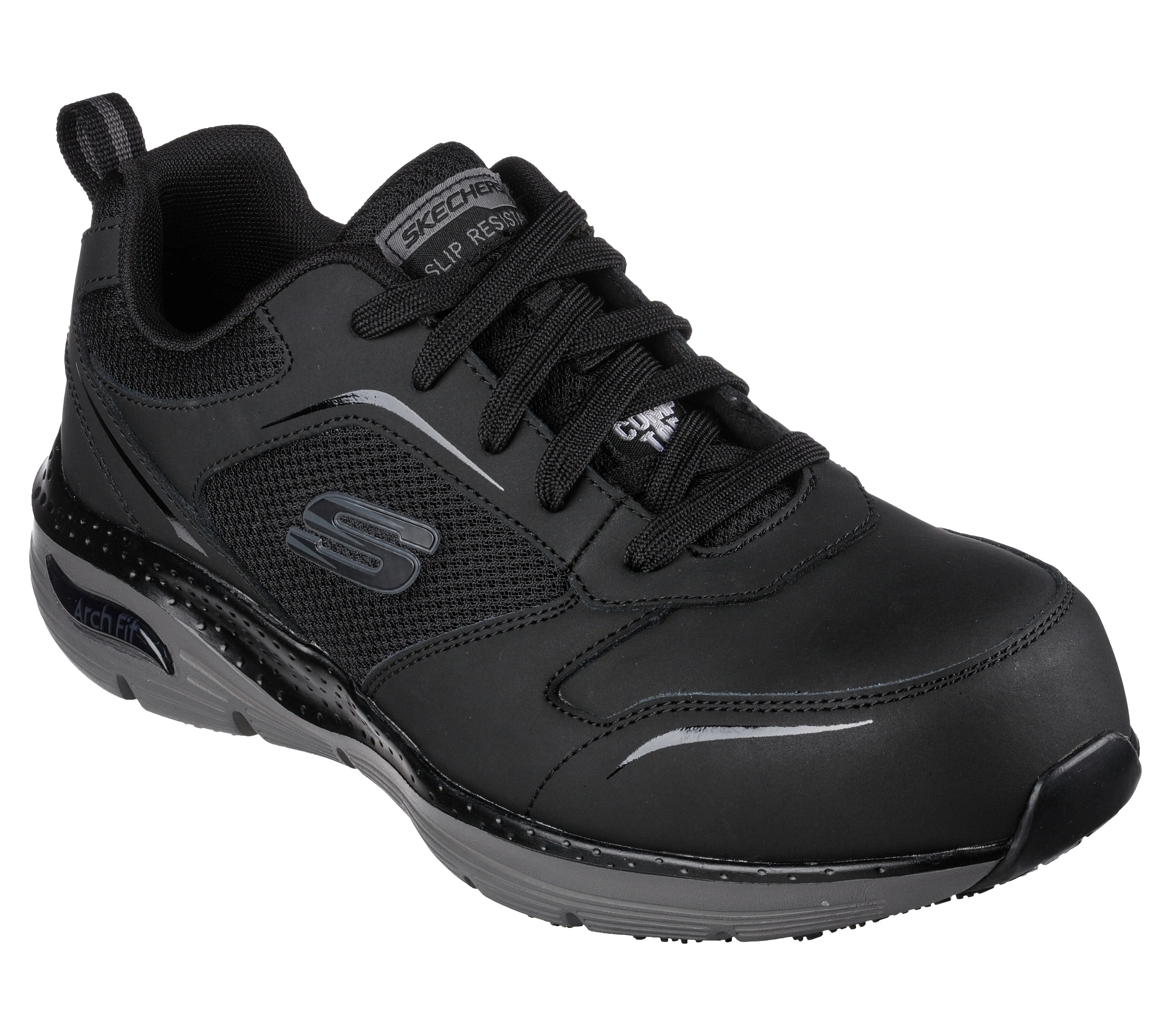 Work: Arch Fit Slip-Resistant - Angis Comp Toe 5 Work: Arch Fit Slip-Resistant - Angis Comp Toe