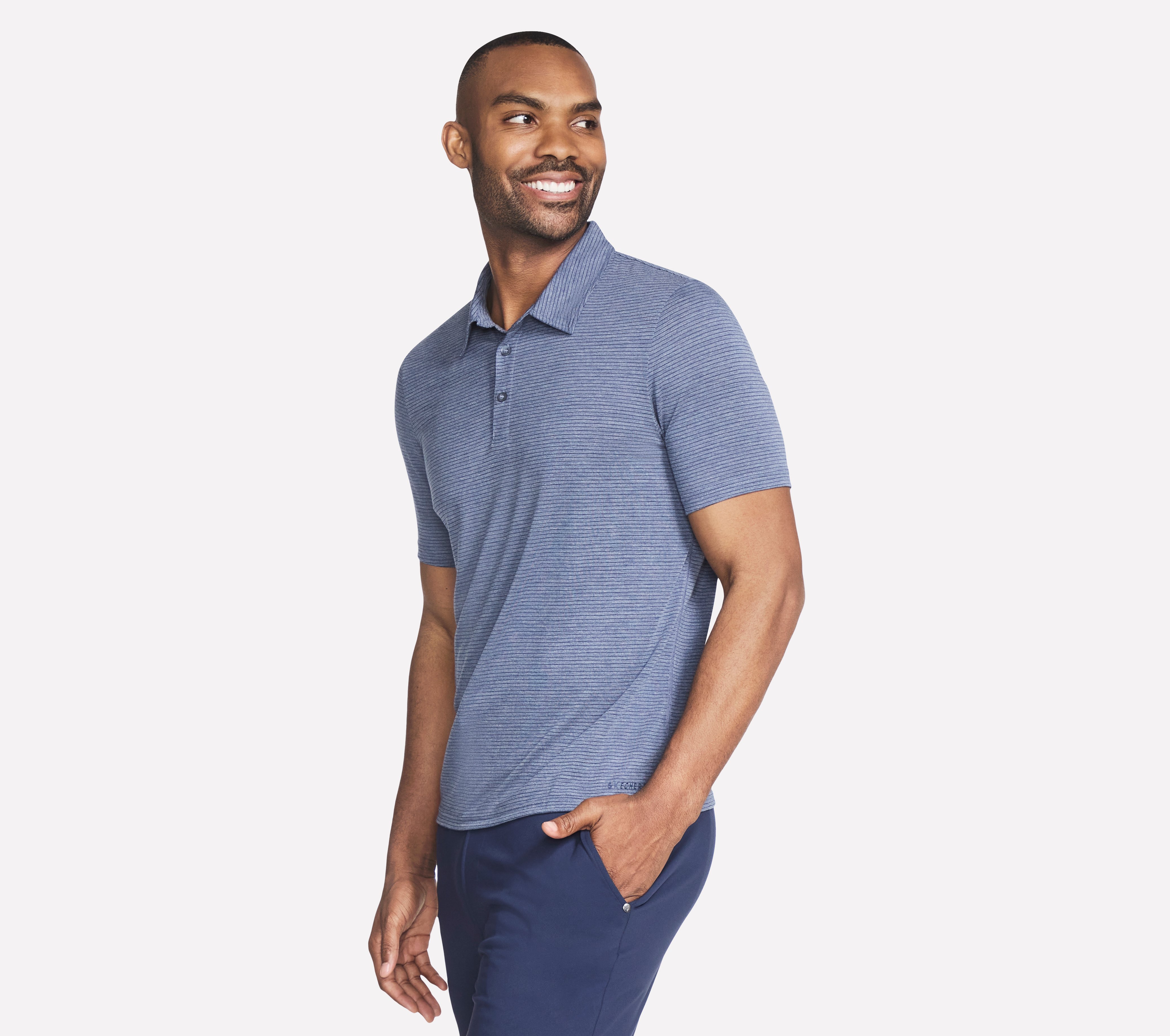 GO DRI Premier Stripe Polo 4 GO DRI Premier Stripe Polo