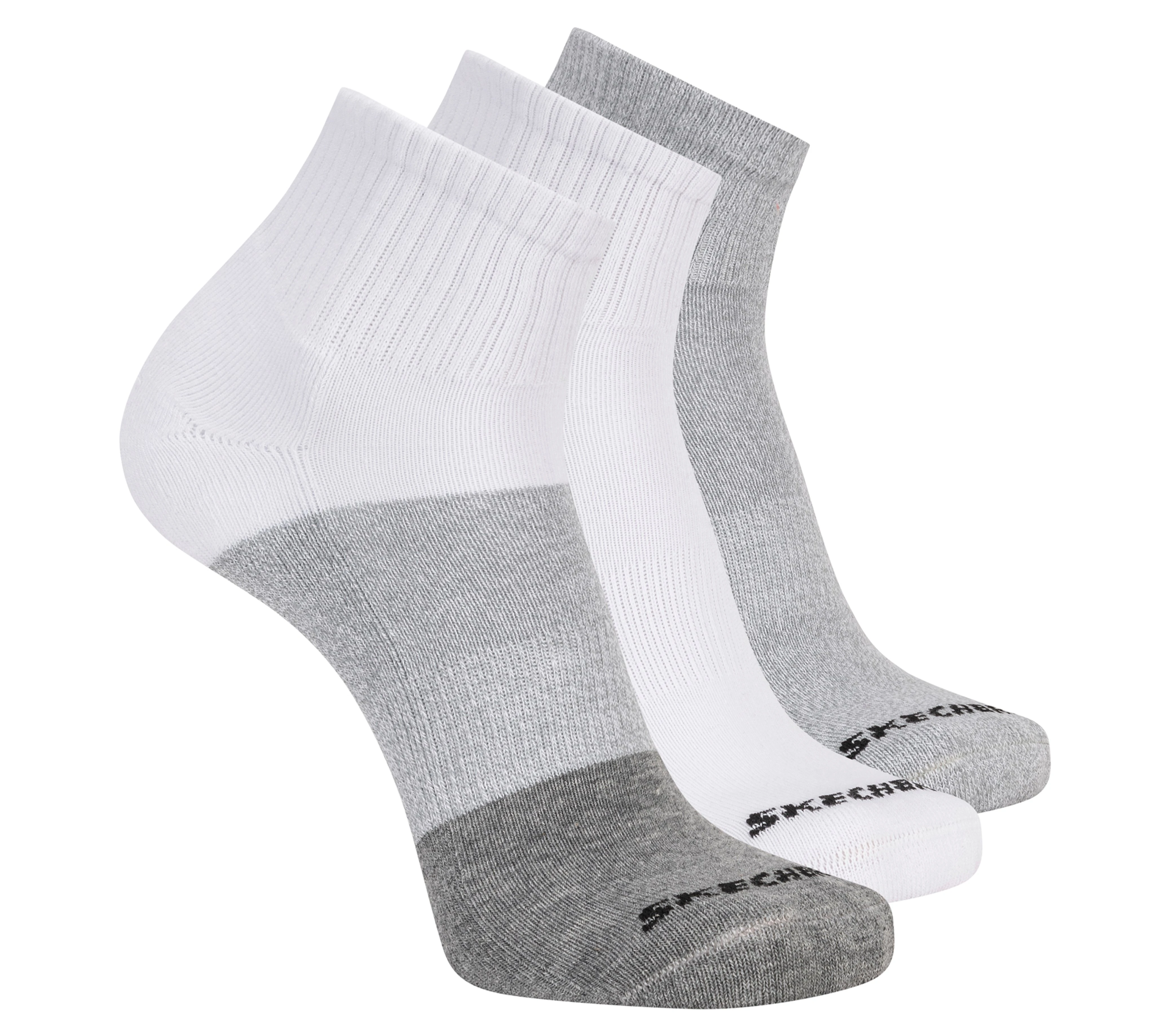 Quarter Colorblock Socks - 3 Pack