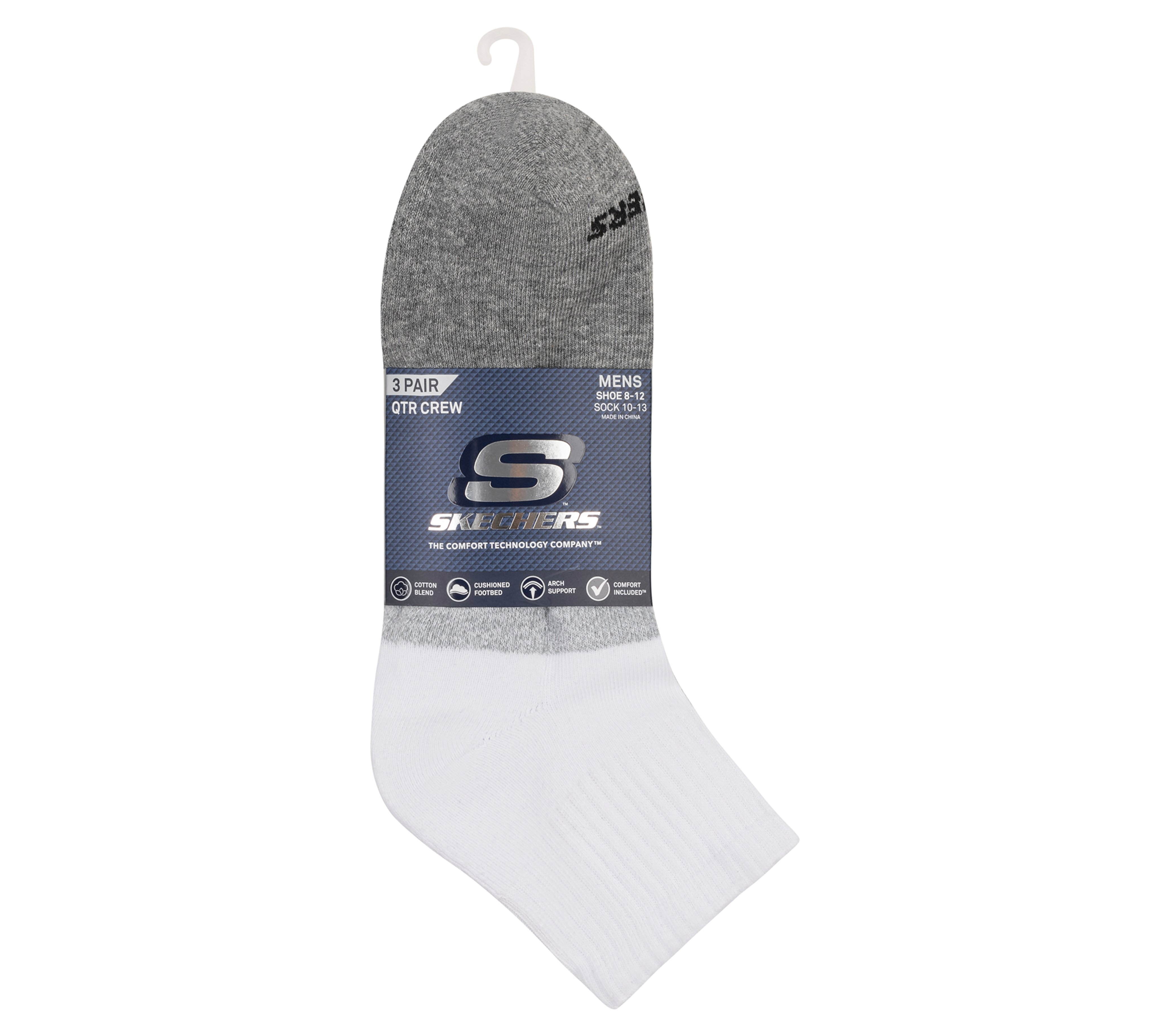 Quarter Colorblock Socks - 3 Pack 3 Quarter Colorblock Socks - 3 Pack