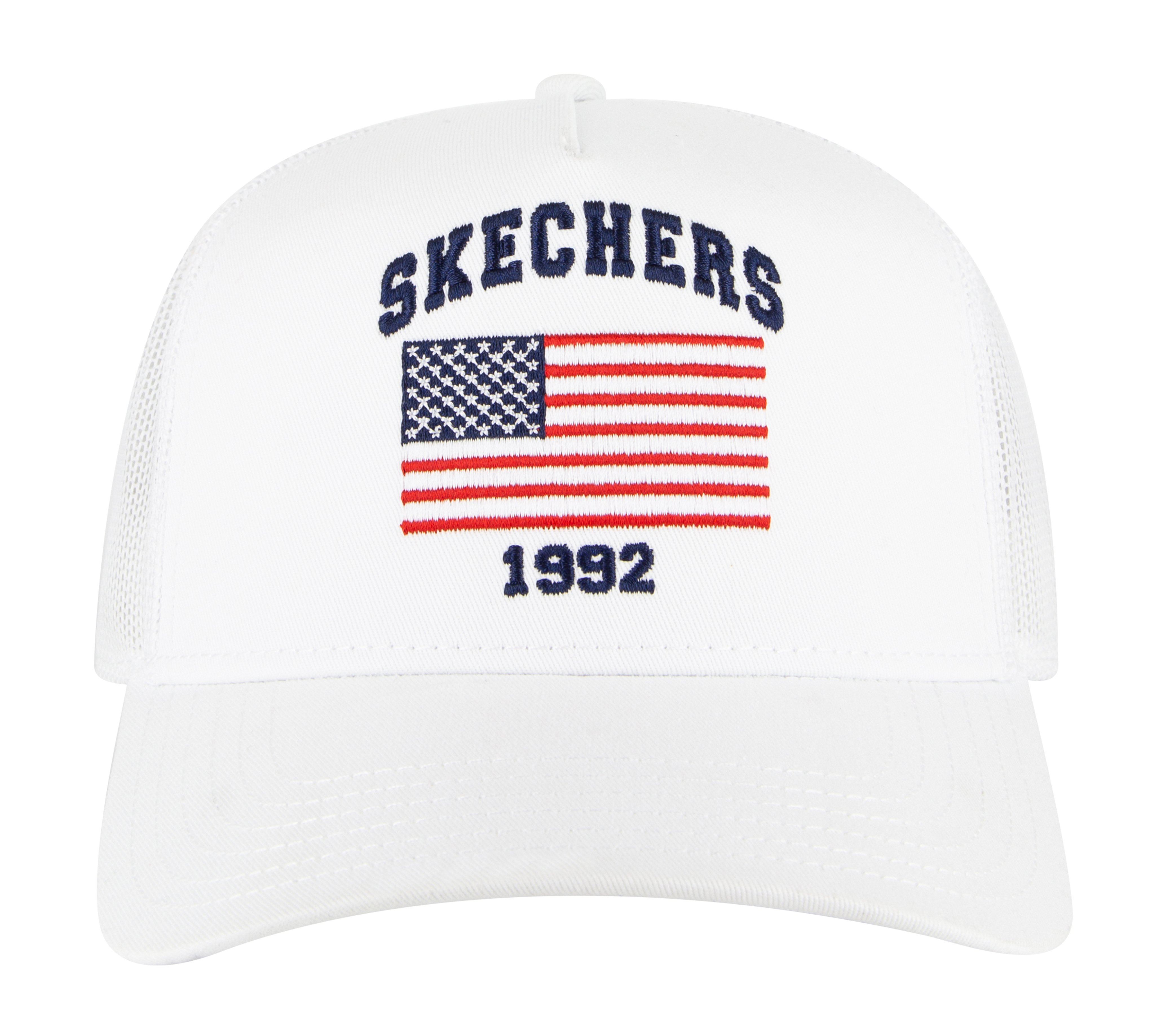 Skechers Accessories USA Flag Trucker Hat 4 Skechers Accessories USA Flag Trucker Hat