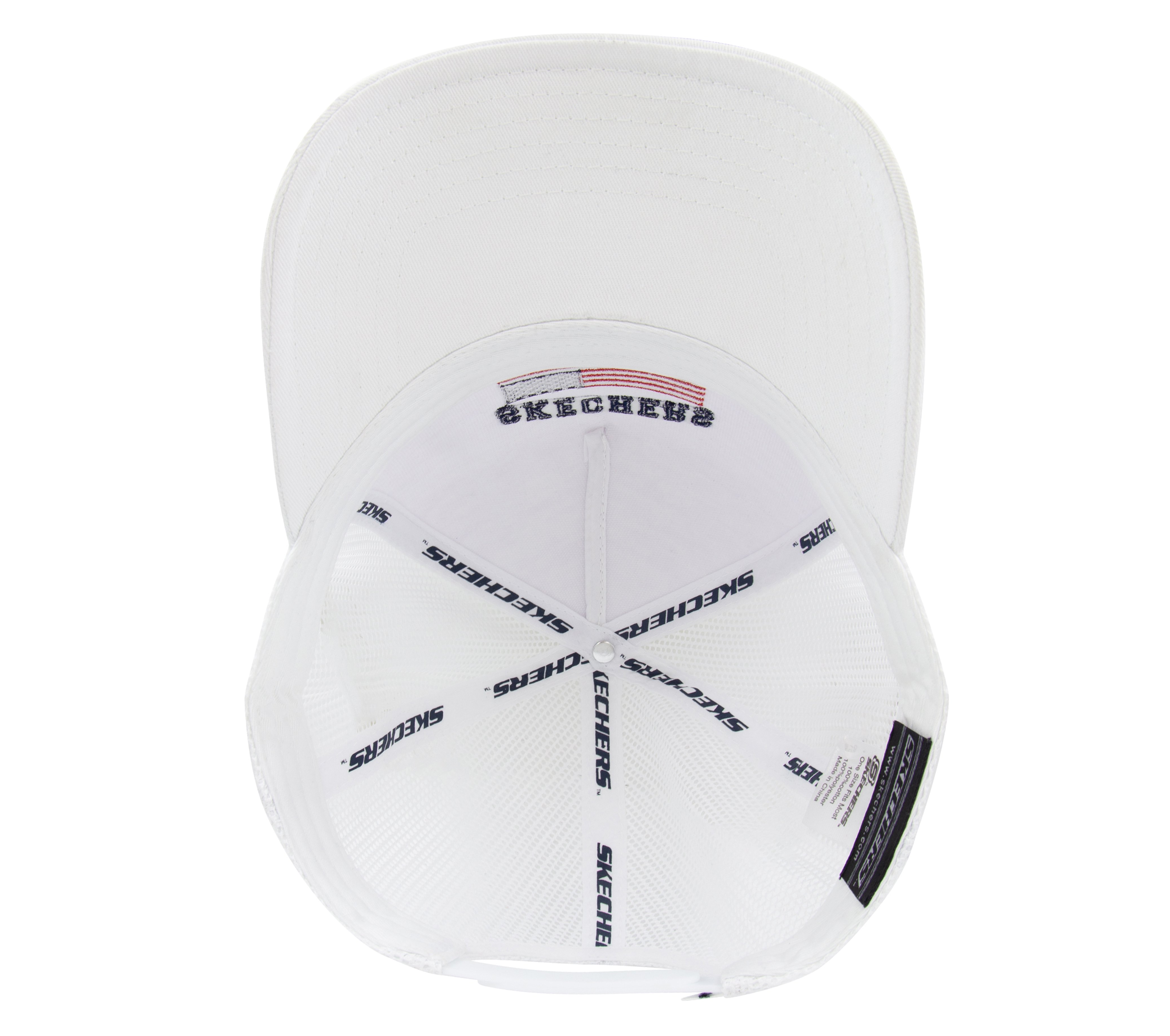 Skechers Accessories USA Flag Trucker Hat 6 Skechers Accessories USA Flag Trucker Hat